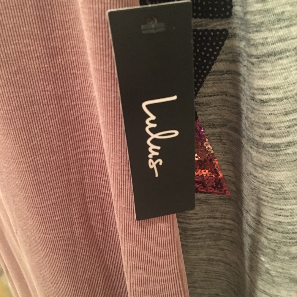 Never worn LuLu floor length dress